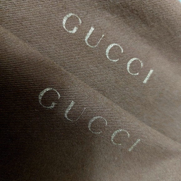 Gucci Two Dust Bugs Cover Storage Pouch Authentic - Picture 9 of 9